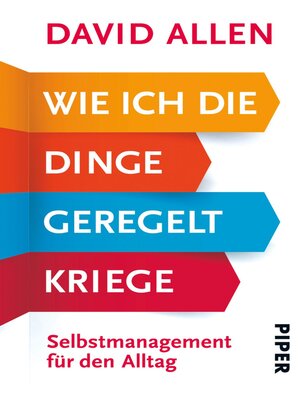 cover image of Wie ich die Dinge geregelt kriege